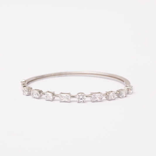 Bracelet SILVÉRA en argent rhodié
