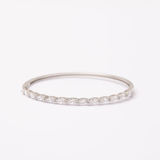 Bracelet SILVÉRA en argent rhodié