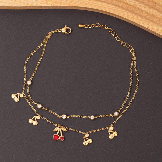 Chaine Cheville Reflet en acier inoxydable