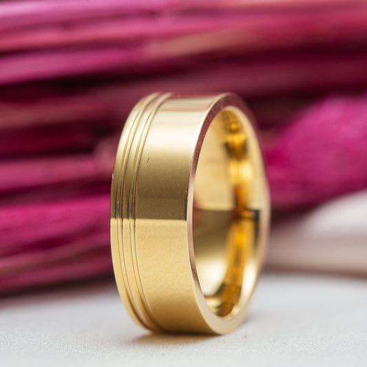 Bague acier garantit inoxydable