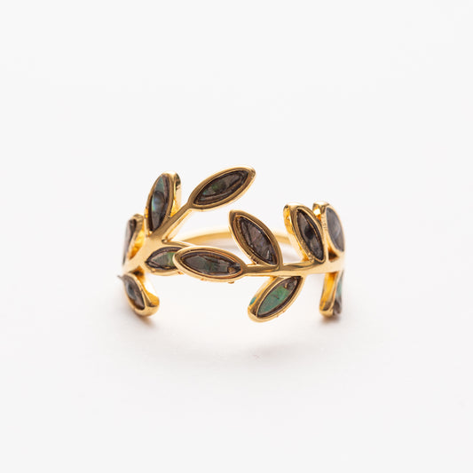 Bague en Acier Tendance Décorée