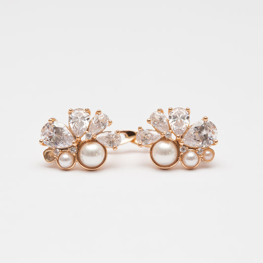 Xuping Xp أقراط عصرية مطلية بالذهب