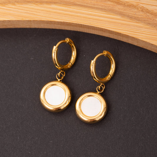 Boucles d'oreilles Essentiel en acier inoxydable
