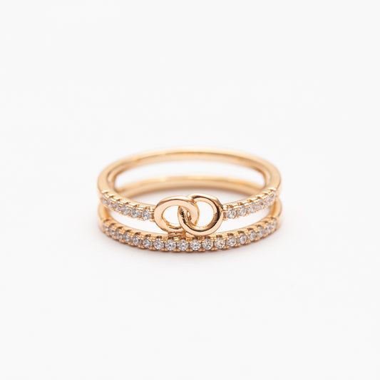 Bague en plaquƩ or Xuping Xp - Tendance