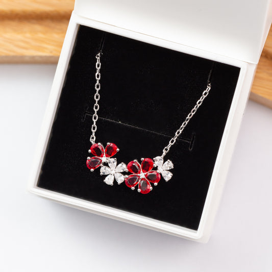 Collier en argent rhodié garantie