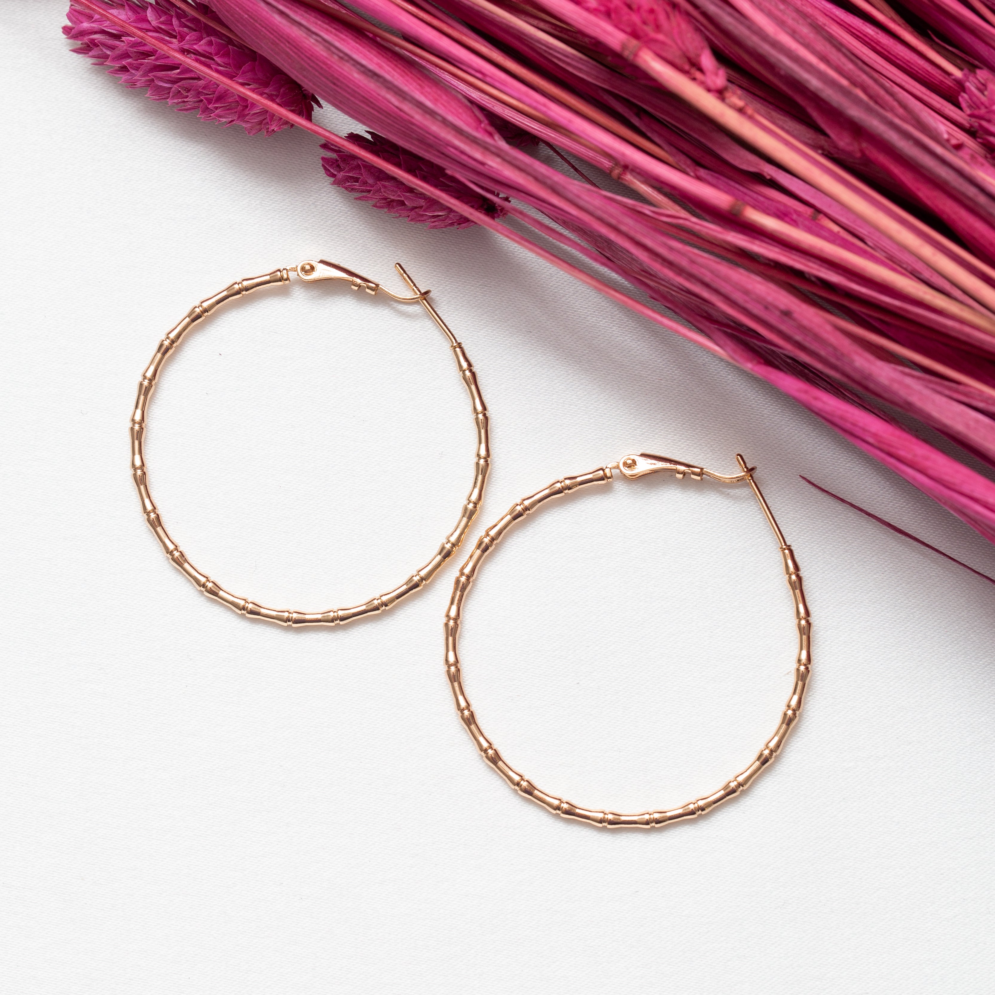Boucle d'oreille acier demi créole 2x20mm Boucle d'oreille acier demi créole 2x20mm