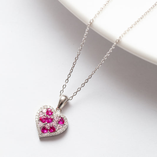 Collier Argent RhodiƩ tendance