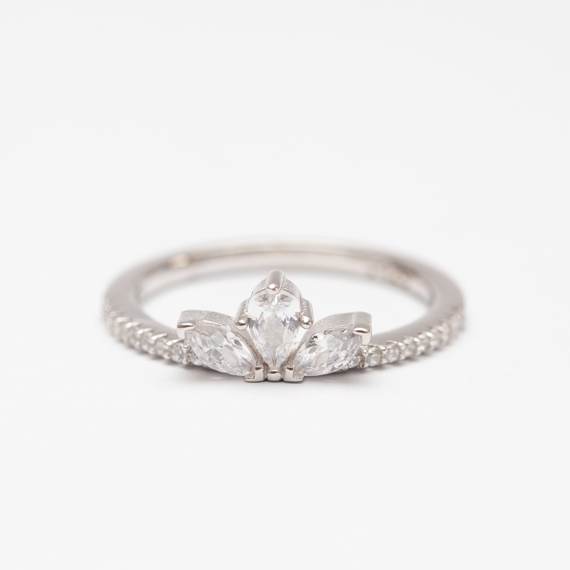 Bague Argent Rhodié tendance Bague Argent Rhodié tendance