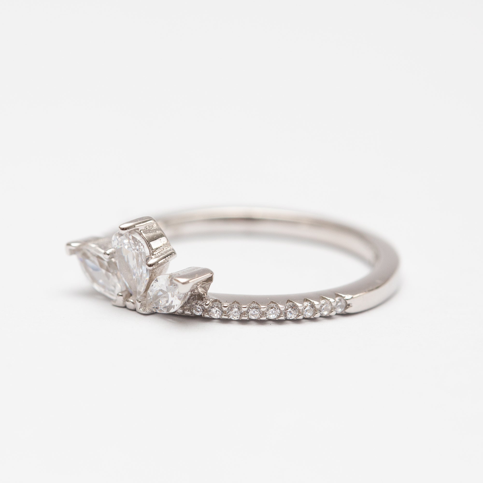 Bague Argent Rhodié tendance Bague Argent Rhodié tendance