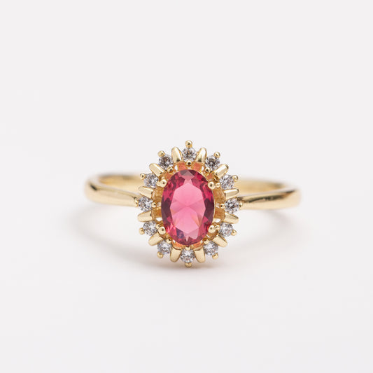 Bague 14K Minimal Gold en plaqué or