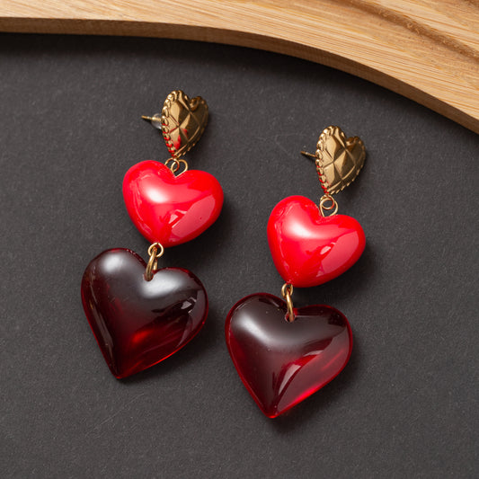 Boucles d'oreilles Luxe en acier inoxydable garanties