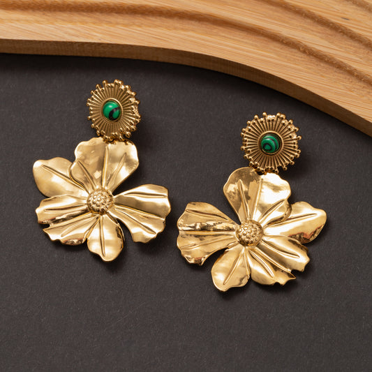 Boucles d'oreilles Luxe en acier inoxydable garanties