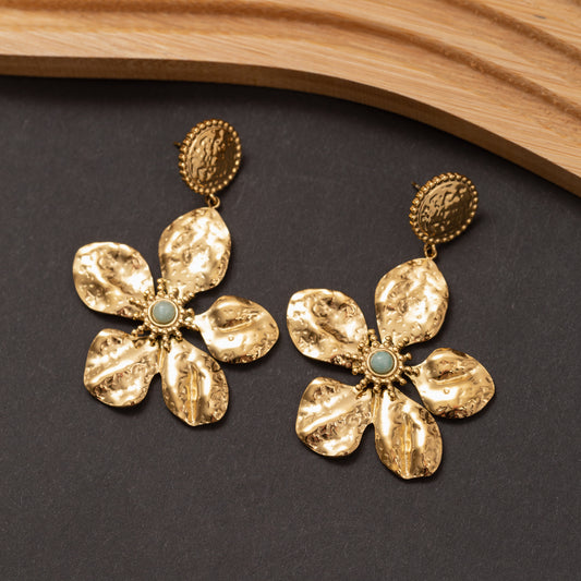 Boucles d'oreilles Luxe en acier inoxydable garanties