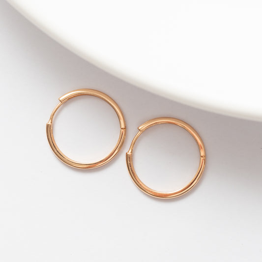 Boucles d'oreille en PlaquƩ Or Xuping Xp tendance