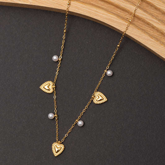 Collier en acier inoxydable garanti Lyna