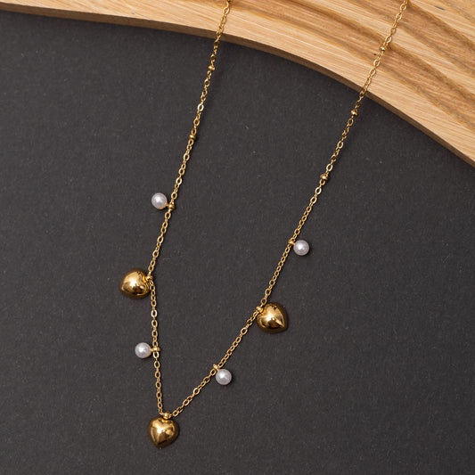 Collier en acier inoxydable garanti Lyna