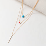 Collier chargé tendance bijoux fantaisie 2 à 500 DA Collier chargé tendance bijoux fantaisie 2 à 500 DA