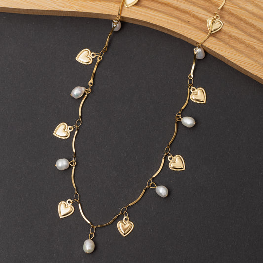 Collier Pure Chain en acier inoxydable garanti en promotion