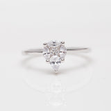 خاتم من الفضة المطلية بالروديوم مضمون ليدوم طويلاً خاتم من الفضة المطلية بالروديوم مضمون ليدوم طويلاً