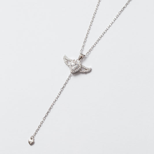 Collier Argent RhodiƩ Tendance
