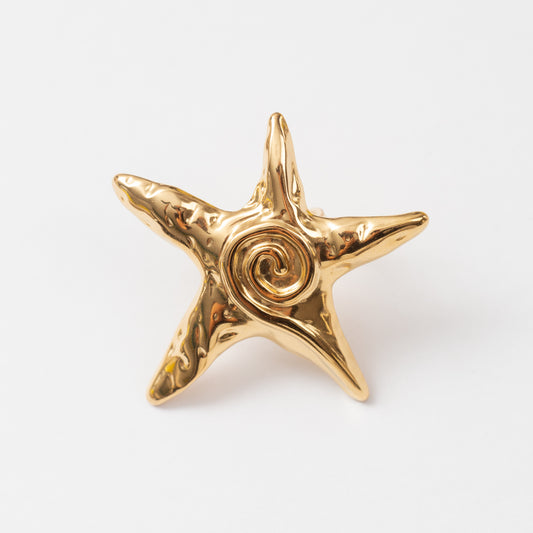 Bague en acier tendance pour l'été