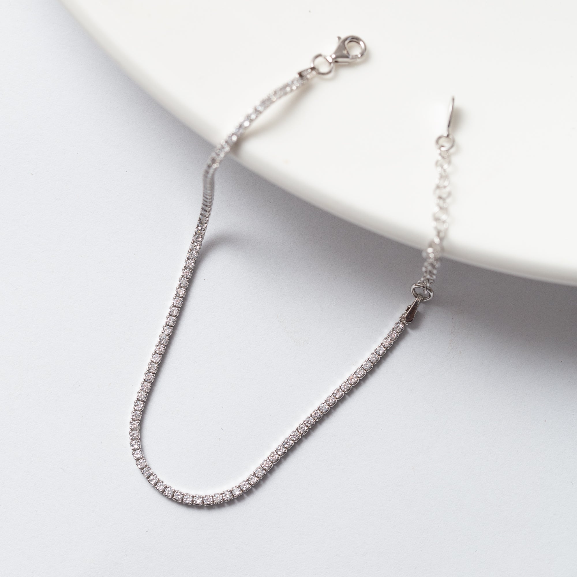 Gourmette Argent Rhodié Tendance Gourmette Argent Rhodié Tendance