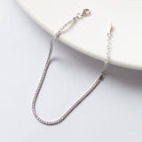 Gourmette Argent Rhodié Tendance Gourmette Argent Rhodié Tendance