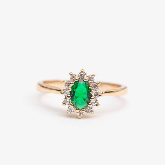 Bague en plaquƩ or xuping XP tendance