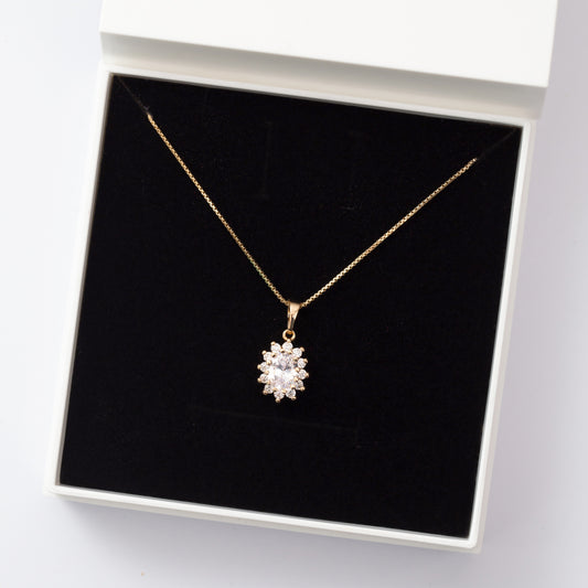 Collier en plaqué or doré, xuping Xp tendance