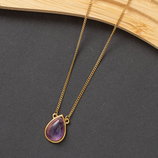 Collier en acier tendance en promo