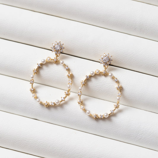 Boucles d'oreilles En PlaquƩ Or Xuping Xp Tendance