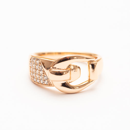 Bague en plaquƩ or Xuping XP - Tendance