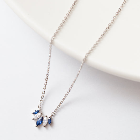 Collier Argent RhodiƩ - Tendance