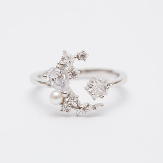 Bague Argent RhodiƩ tendanceBague Argent RhodiƩ tendance