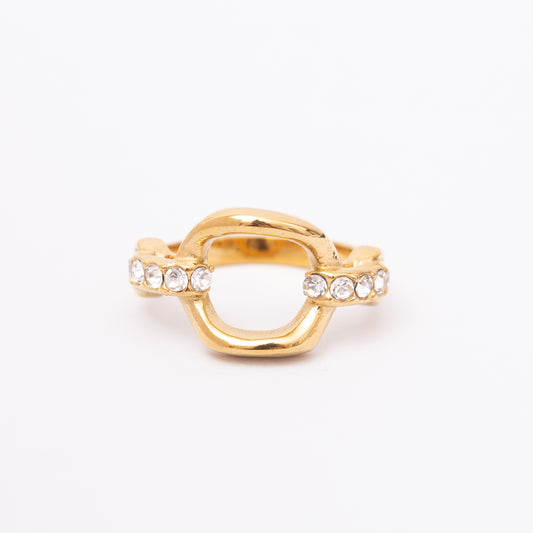 Bague Vintage en acier inoxydable