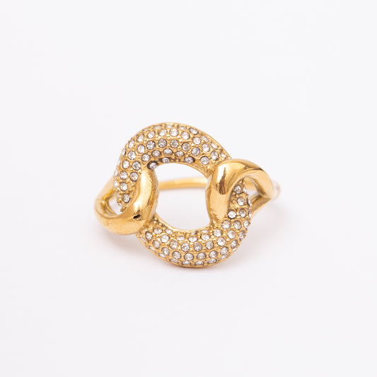 Bague Vintage en acier inoxydable