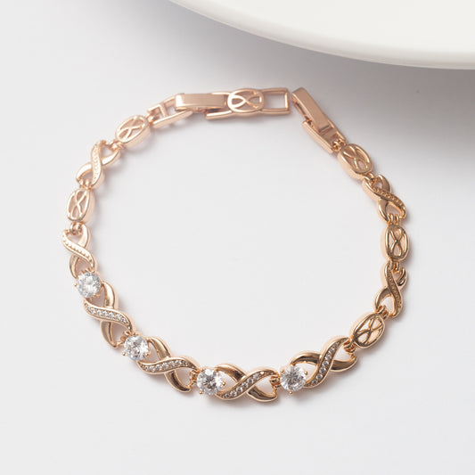 Gourmette en Plaqué Or Xuping