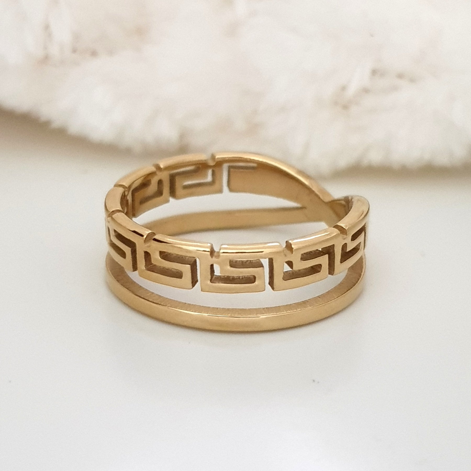 حلقة متقاطعة من الفولاذ المقاوم للصدأ XP Trend بالعكس حلقة متقاطعة من الفولاذ المقاوم للصدأ XP Trend بالعكس