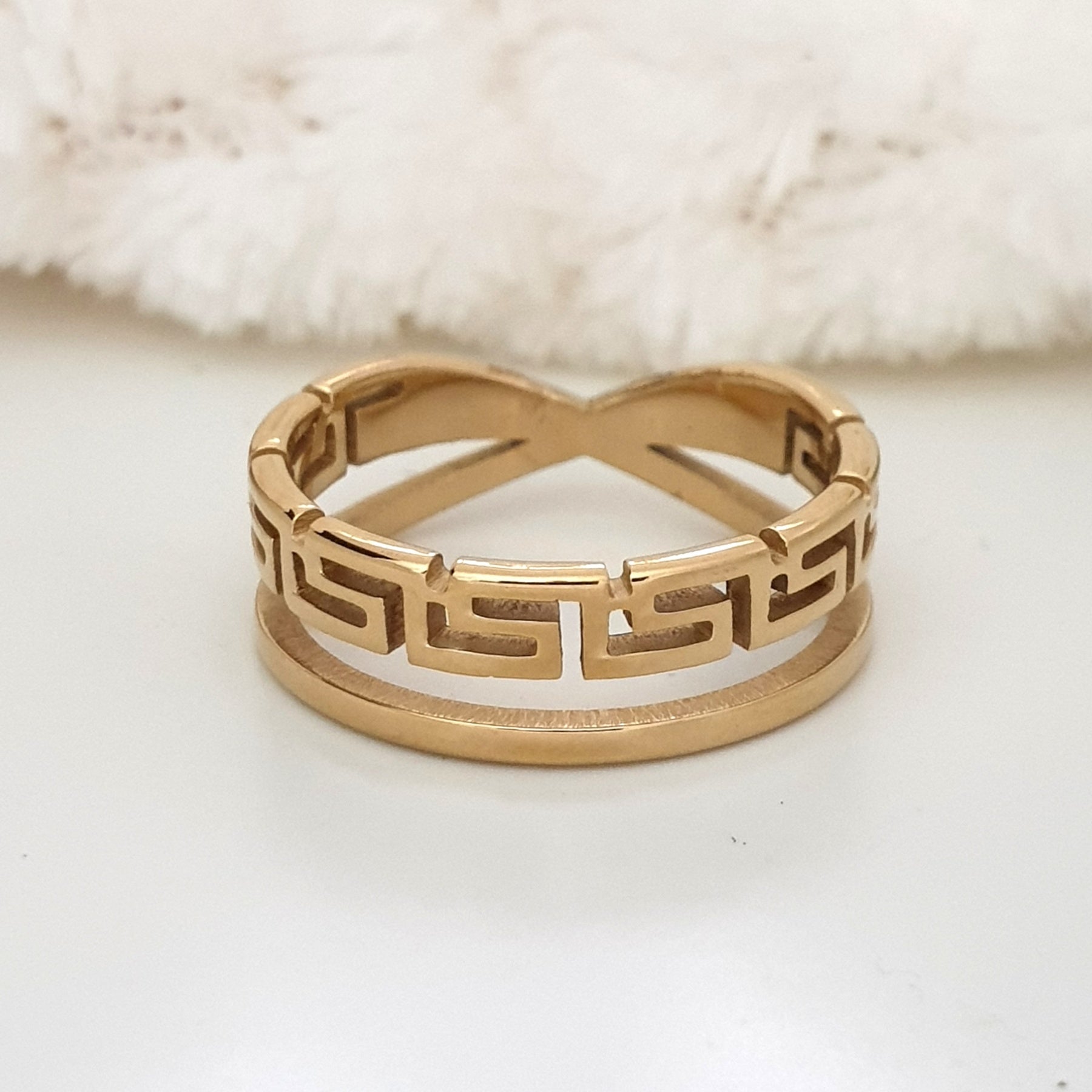 حلقة متقاطعة من الفولاذ المقاوم للصدأ XP Trend بالعكس حلقة متقاطعة من الفولاذ المقاوم للصدأ XP Trend بالعكس