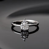 خاتم من الفضة المطلية بالروديوم مضمون ليدوم طويلاً خاتم من الفضة المطلية بالروديوم مضمون ليدوم طويلاً