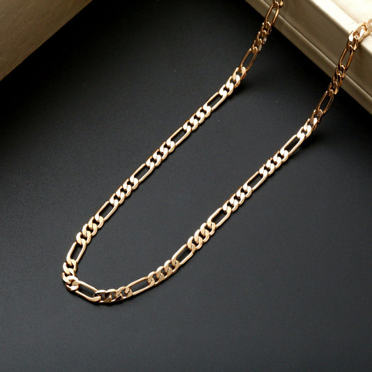 قلادة مطلية بالذهب Xuping Xp طراز K متوسطة الحجم