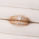 Bague en plaqué or xuping xp