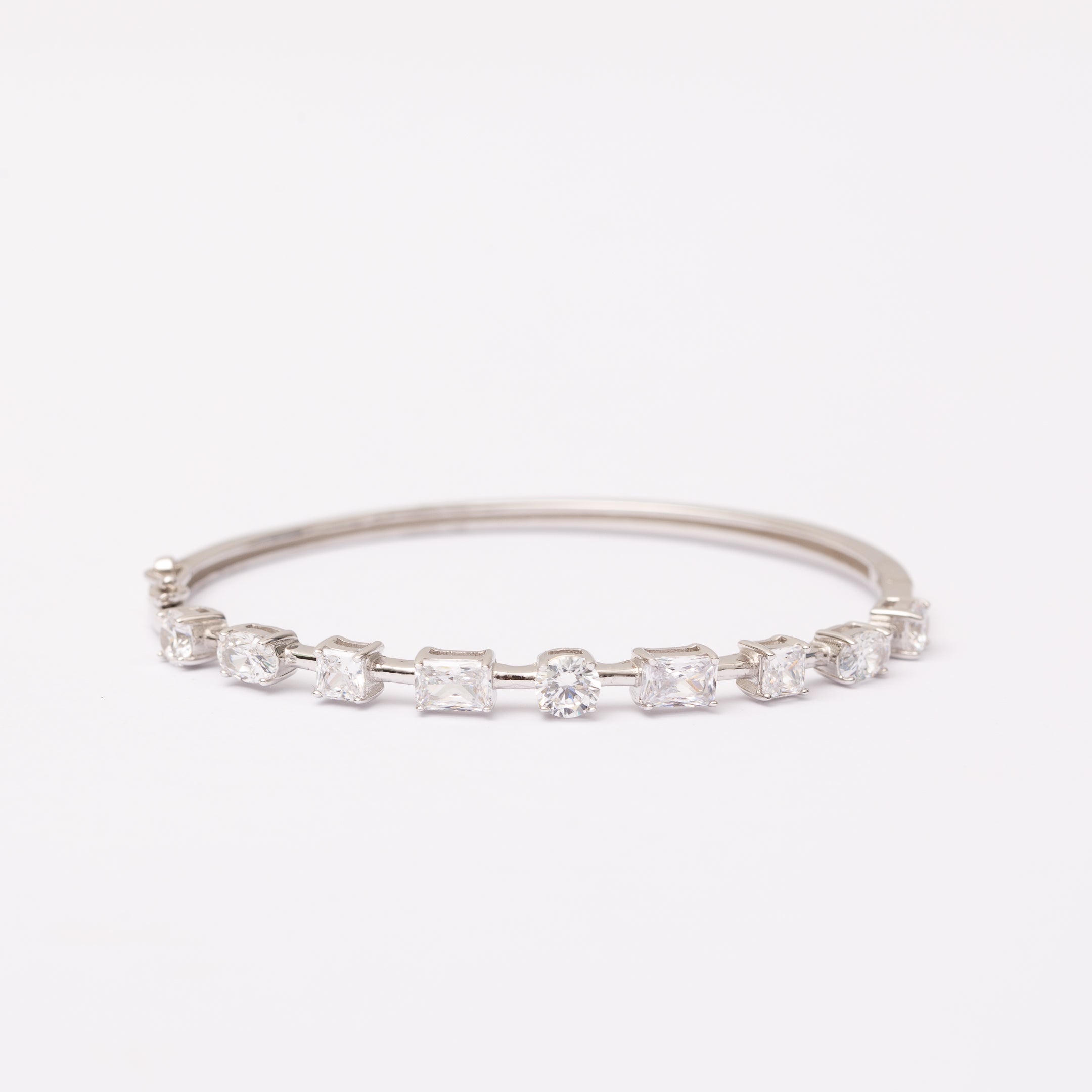 Bracelet SILVÉRA en argent rhodié