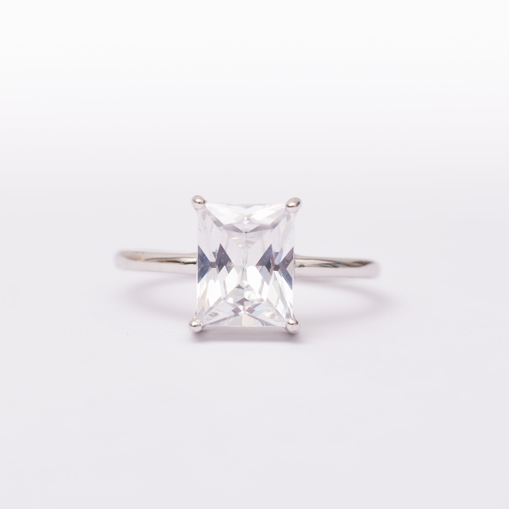 Bague SILVÉRA en argent rhodiée