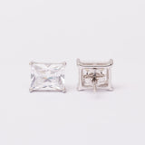 Boucles d'oreilles SILVÉRA en argent rhodiées
