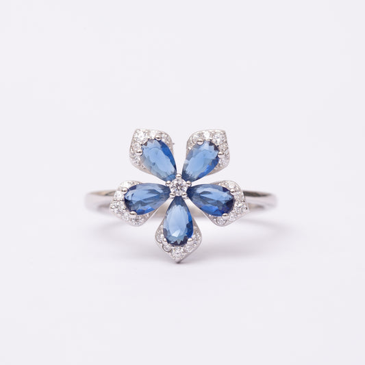 Bague SILVÉRA en argent rhodiée