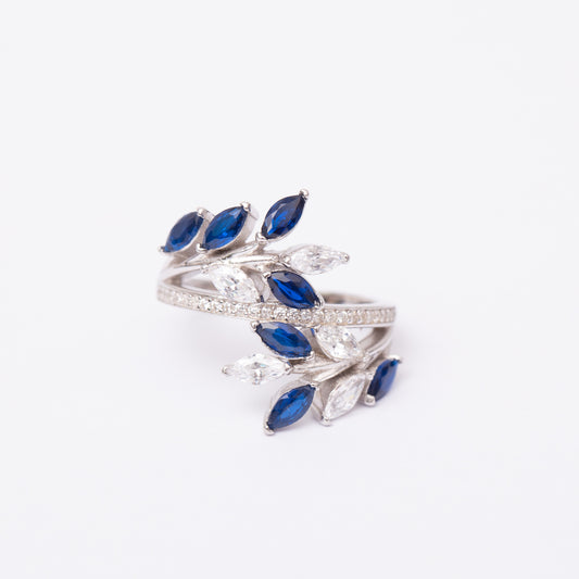 Bague SILVÉRA en argent rhodiée