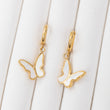 Boucles d'oreilles NACRÉES en acier inoxydable