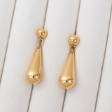 Boucles d'oreilles NACRÉES en acier inoxydable
