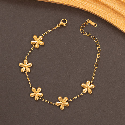 Gourmette BLOOM En Acier Garanti Inoxydable